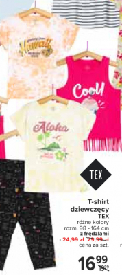 T-shirt z frędzlami Tex promocja