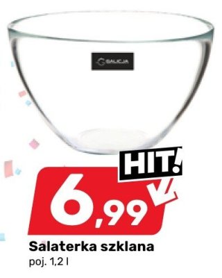 Salaterka szklana promocja w Bricomarche