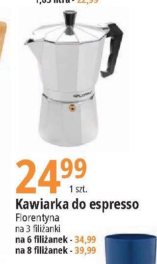 Kawiarka do espresso 3 fili偶anki Florina (florentyna) promocja