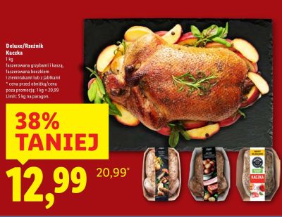 Kaczka Deluxe/Rzeźnik 1 kg promocja w Lidl