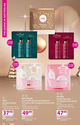 Zestaw kosmetyczny NACOMI Sweet Cozy Hug lub Cloud Cream Dream promocja w Hebe