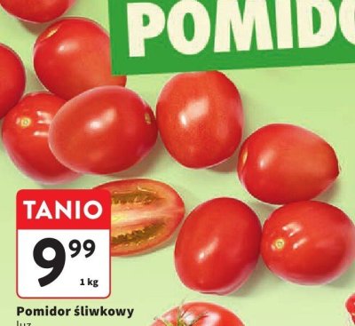 Pomidor śliwkowy luz promocja w Intermarche