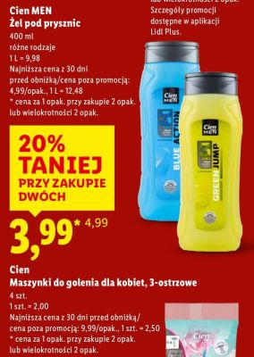 Żel pod prysznic promocja w Lidl