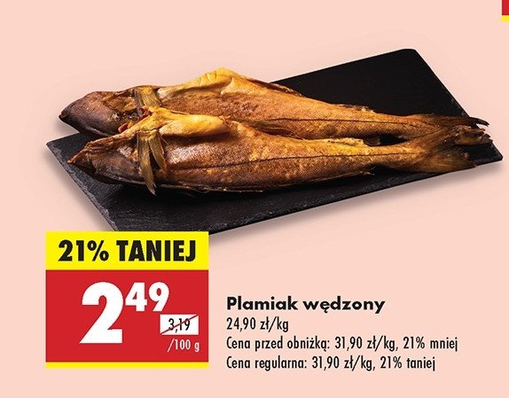 Plamiak wędzony promocja