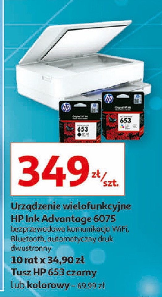 Tusz 653 kolorowy Hp promocja
