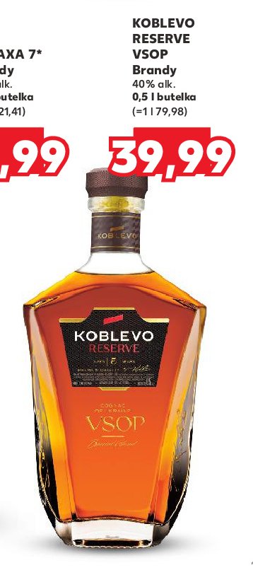 Brandy Koblevo reserve vsop promocja