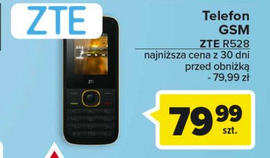 Telefon r528 ZTE promocja