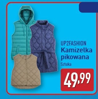 Kamizelka damska pikowana Up2fashion promocja