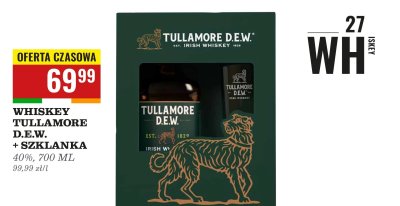 Whiskey Tullamore D.E.W. + szklanka promocja