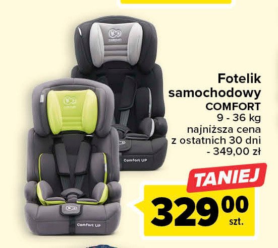 Fotelik samochodowy comfort up 9-36 kg Kinderkraft promocja
