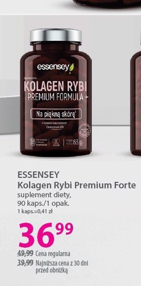 Kolagen rybi premium Essensey promocja w Hebe