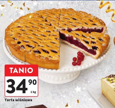 Tarta wiśniowa promocja w Intermarche