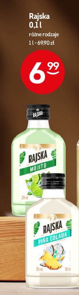 W贸dka Rajska pina colada promocja