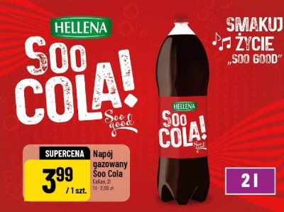 Napój gazowany Soo Cola promocja w POLOmarket