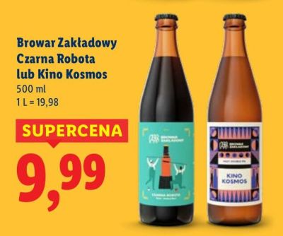 Piwo Czarna Robota promocja w Lidl