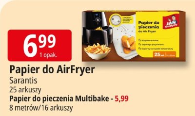 Papier do AirFryer Sarantis promocja w Leclerc