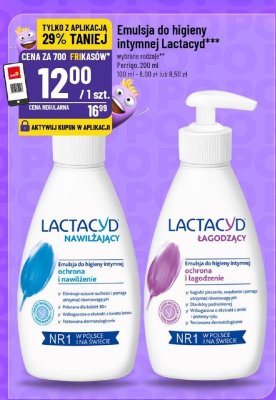 Emulsja do higieny intymnej Lactacyd promocja w POLOmarket