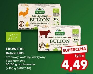 Bulion ekologiczny bezglutenowy Ekowital promocja