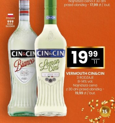 Vermouth Cin&Cin promocja w Twój Market