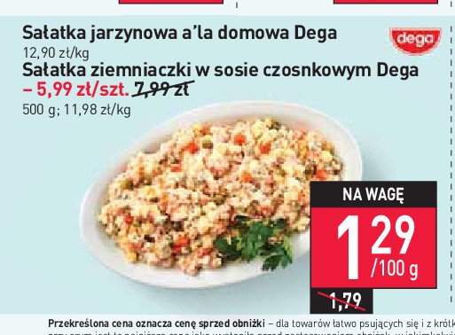 Sa艂atka jarzynowa Dega promocja
