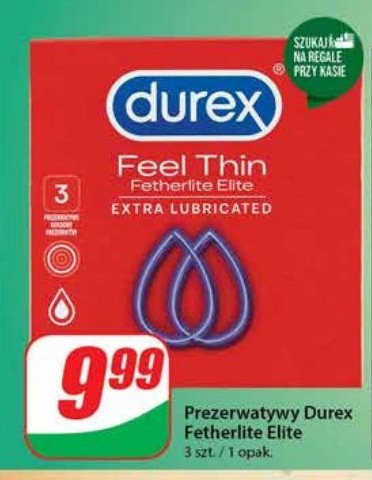 Prezerwatywy Durex feel thin promocja