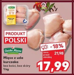 Mięso z uda kurczaka Stoisko mięsne promocja