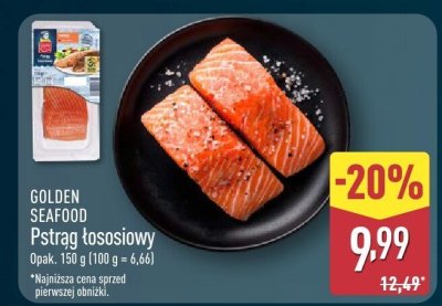 Pstr膮g 艂ososiowy Golden seafood promocja w Aldi