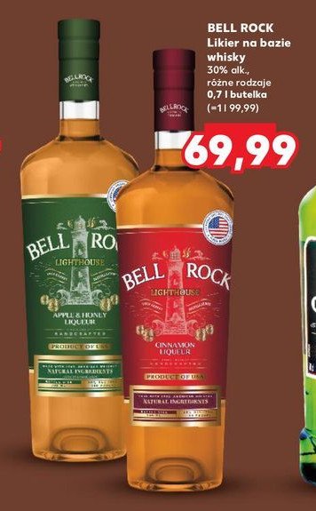 Whisky Bell rock apple & honey promocja