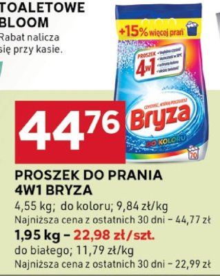 Proszek do prania 4w1 Bryza promocja w Stokrotka
