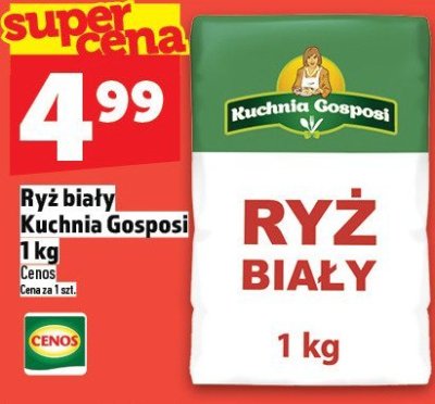 Ryż biały Kuchnia Gosposi 1 kg promocja w TOPAZ