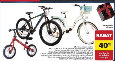 Rower promocja w Carrefour