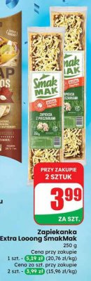 Zapiekanka Extra Loong SmakMak promocja w Dino