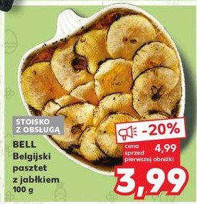 Belgijski pasztet z jabłkiem Bell polska promocja