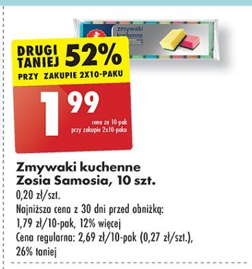 Zmywak kuchenny Zosia samosia promocja