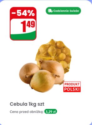 Cebula promocja w Dino