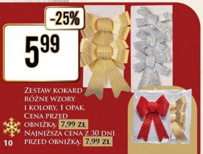Zestaw kokard różne wzory i kolory promocja w Dino