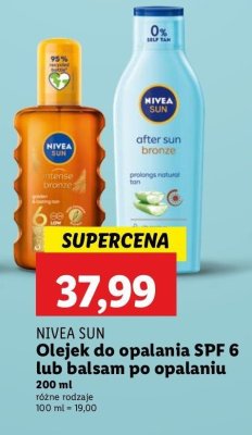 Balsam po opalaniu Nivea sun after sun bronze promocja
