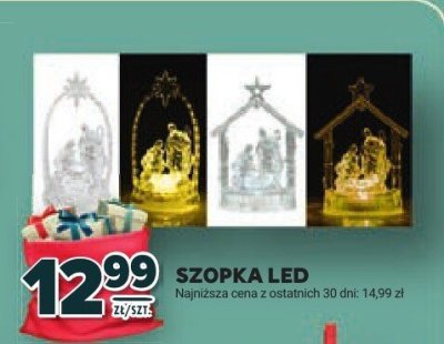 Szopka LED promocja w Stokrotka