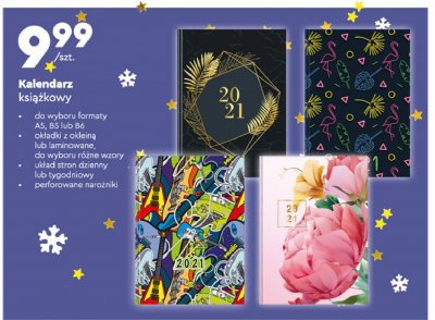 Kalendarz książkowy b5 promocja w Aldi