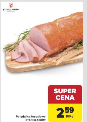 Polędwica łososiowa Stanisławów 100 g promocja w Carrefour