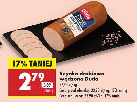 Szynka drobiowa Silesia duda promocja w Biedronka