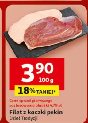 Filet z kaczki pekin promocja w Auchan