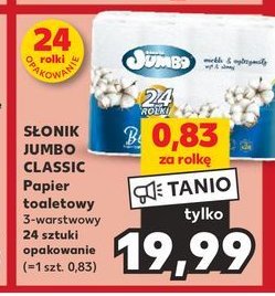 Papier toaletowy Słonik jumbo promocja