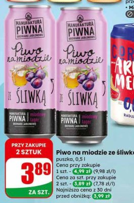 Piwo promocja w Dino