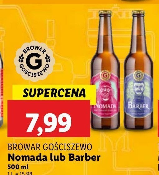 Piwo Go艣ciszewo nomada promocja