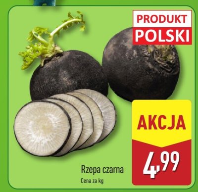 Rzepa czarna promocja w Aldi