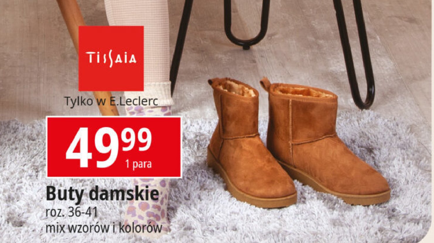 Buty damskie 36-41 Tissaia promocja