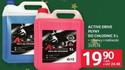 ACTIVE DRIVE płyny do chłodnic 5 L promocja w Selgros