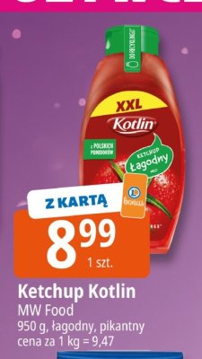 Ketchup Kotlin MW Food promocja w Leclerc