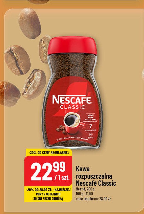 Kawa Nescafe classic promocja w POLOmarket